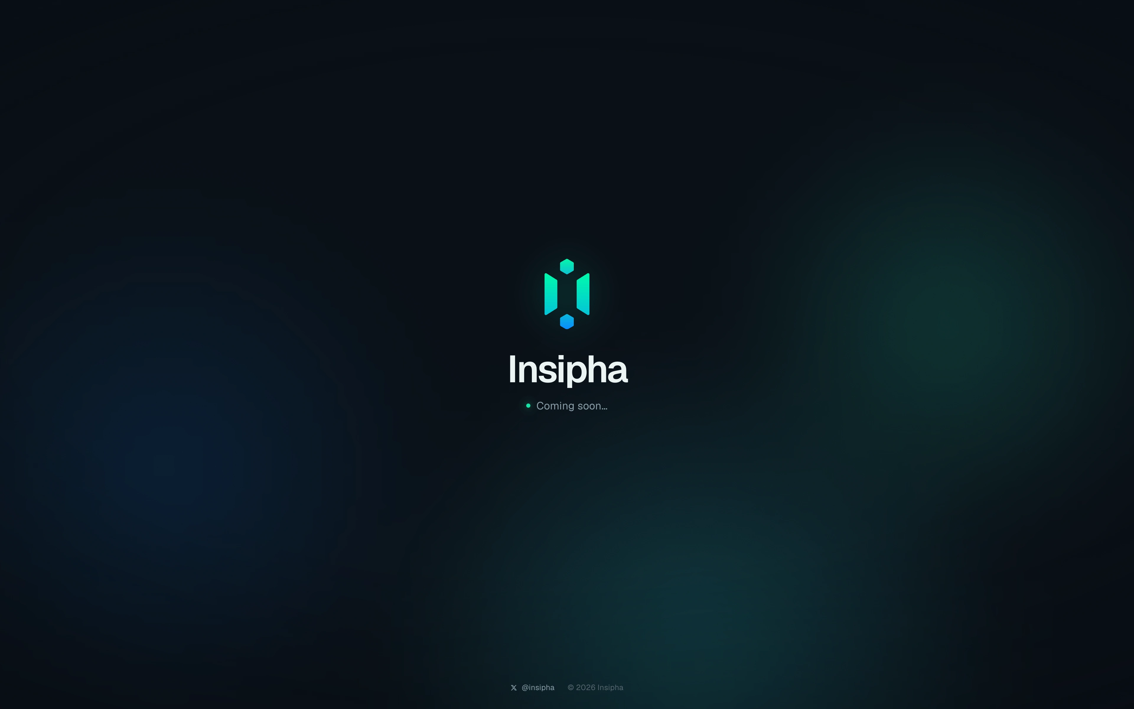 Insipha landing page